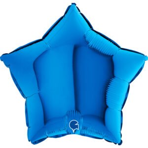 Ballon alu Etoile Bleu 46cm