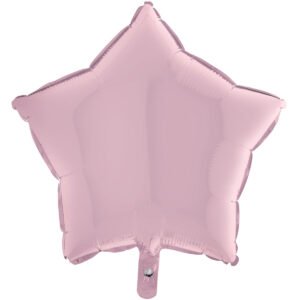 Ballon alu Etoile Rose pastel 46cm