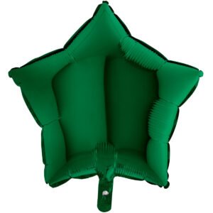 Ballon alu Etoile Vert foncé 46cm