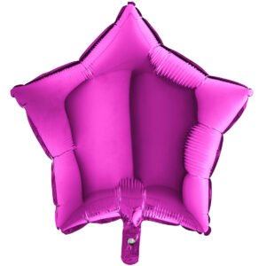 Ballon alu Etoile Violet 46cm