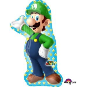 Ballon alu Mario Luigi 93cm – Amscan