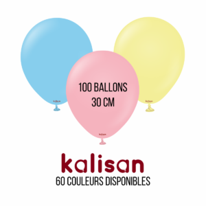 100 Ballons 30cm – Kalisan