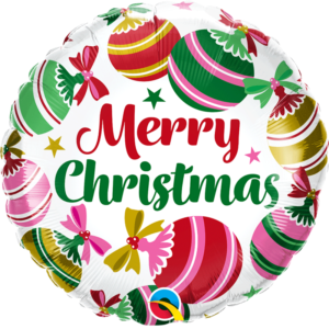 Ballon Alu 45cm Décorations et étoiles de Noël – Qualatex