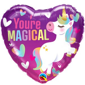 Ballon Alu 45cm « You’re Magical » Licorne – Qualatex