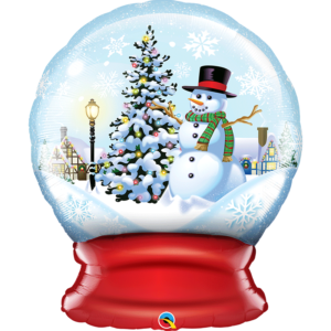 Ballon Alu 93cm Boule à neige – Qualatex