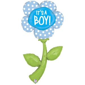 Ballon Alu 152cm Fleur « It’s A Boy » – Grabo