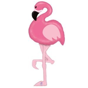 Ballon Alu 152cm Flamant Rose – Grabo