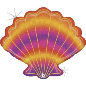 Ballon Alu 76cm Coquillage scintillant – Grabo