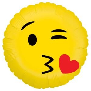 Ballon Alu 45cm Emoji Kiss – Grabo