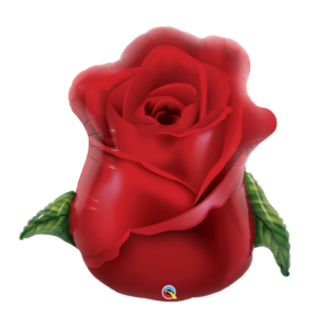 Ballon Alu 83cm Rose rouge – Qualatex