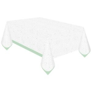 Nappe Papiers “Bonjour Bébé” Verte – Amscan