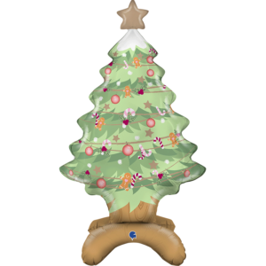 Ballon Alu 96cm Arbre de Noël Standups – Grabo