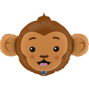 Ballon Alu 91cm Tête de Singe – Grabo