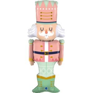 Ballon Alu 125cm Casse Noisette Pastel – Grabo