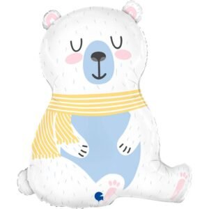 Ballon Alu 86cm Ours polaire – Grabo