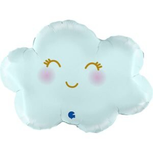 Ballon Alu 76cm Nuage Bleu Pastel – Grabo