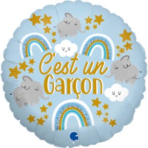 Ballon Alu 45cm « C’est Un Garçon » – Grabo