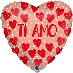 Ballon Alu 45cm « Ti Amo » – Grabo