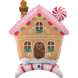 Ballon Alu 76cm Maison Pain D’Épices Standups  – Grabo