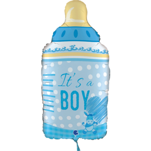 Ballon Alu 74cm Biberon « It’s A Boy » – Grabo