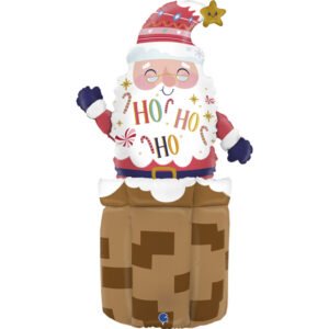 Ballon Alu 71cm Père Noël Standups – Grabo