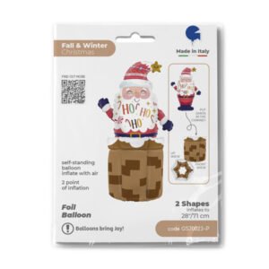 Ballon Alu 71cm Père Noël Standups – Grabo